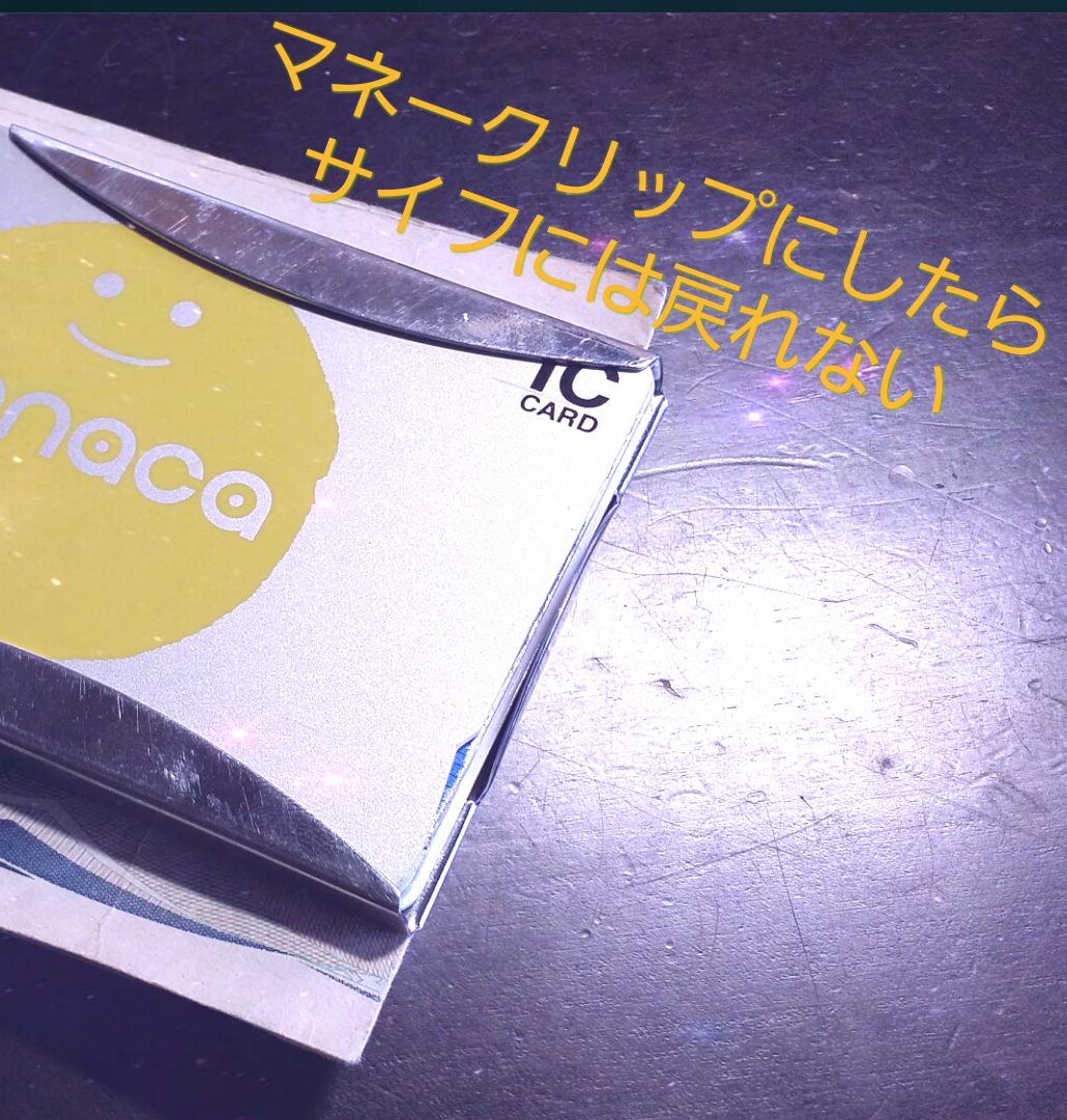 Storus マネークリップにしたらリアルで財布に戻れなくなった話 ミニマリスト 26歳からの会社以外で生きる道